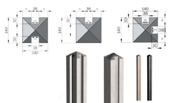 poteaux 140x140 - easy clos
