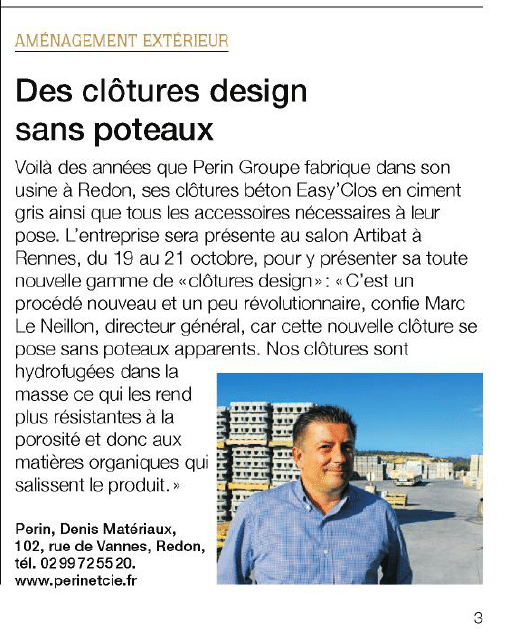 Article ouest france 2016-10-06